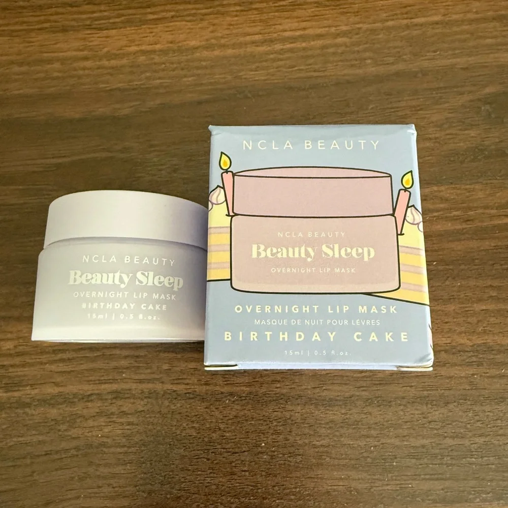 NCLA Beauty Beauty Sleep‎ Overnight Lip Mask in Birthday Cake - NIB/Sealed - Picture 3 of 4